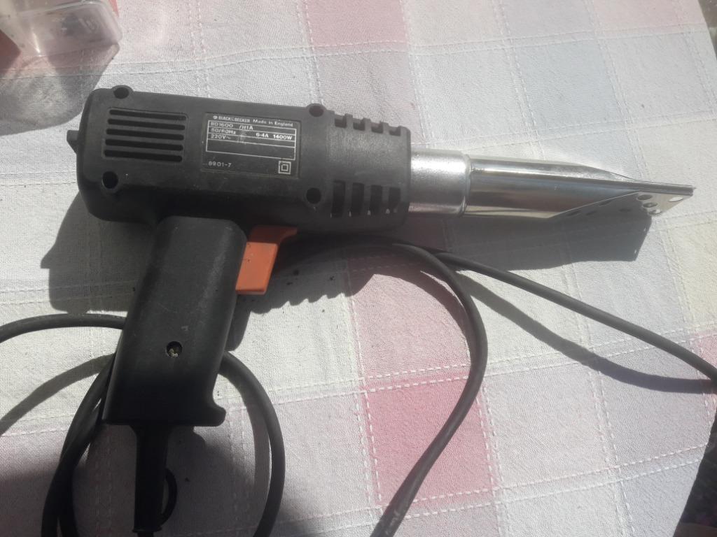 Verfstripper., Ophalen, Gebruikt