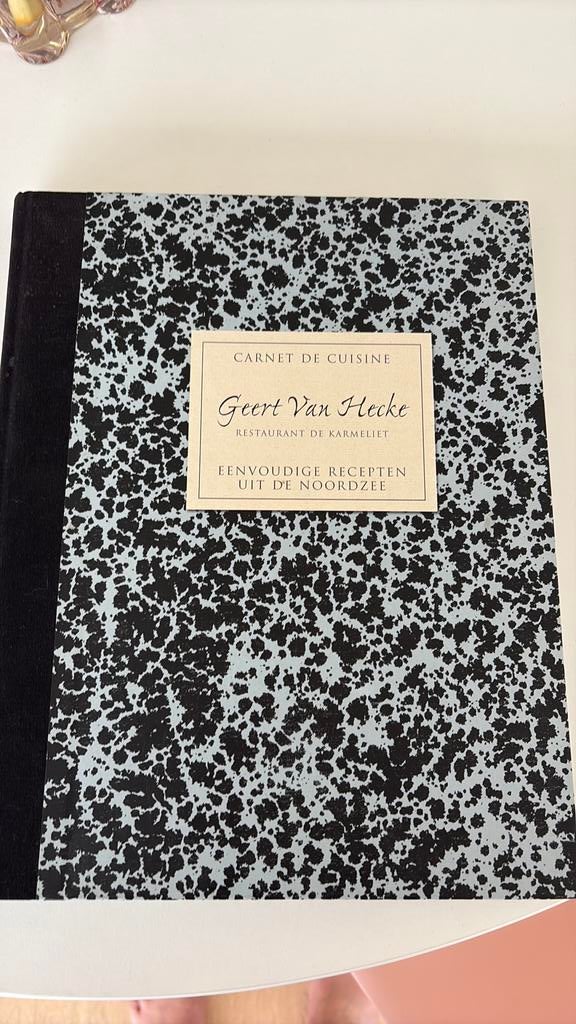 J. van Hemeledonck - Carnet de cuisine Geert Van Hecke, Boeken, Ophalen, J. van Hemeledonck