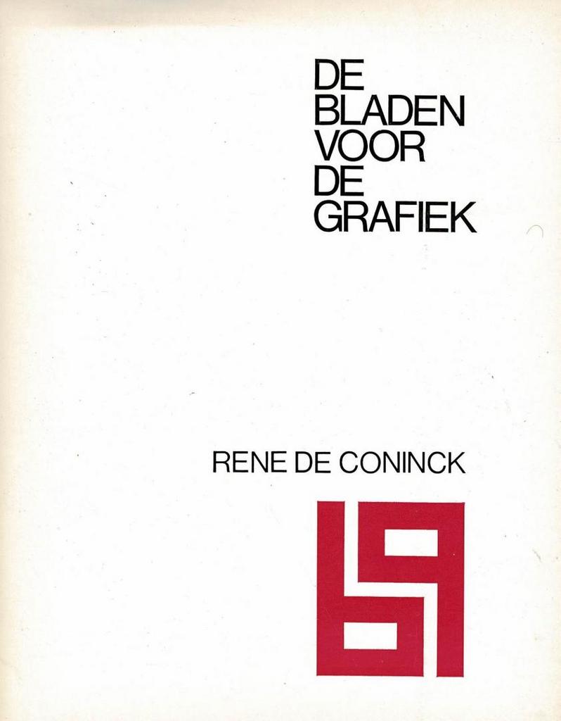 Bladen voor de grafiek René De Coninck, Boeken, Kunst en Cultuur | Beeldend, Gelezen, Ophalen of Verzenden