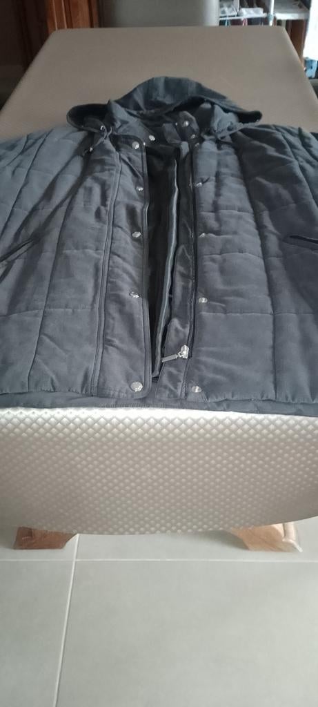 Warme damesjas Maat 50 donkergrijs, ANDERE, Ophalen of Verzenden, Zo goed als nieuw, Maat 46/48 (XL) of groter