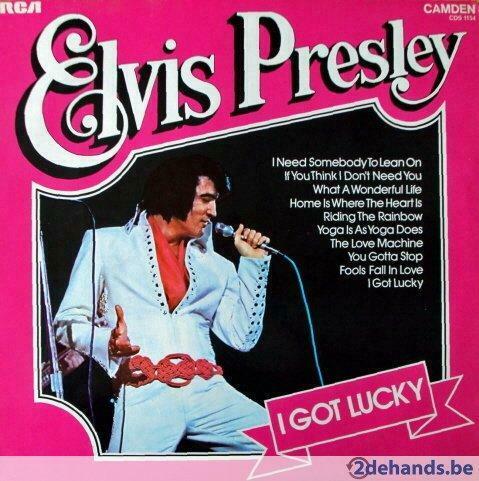 LP Elvis Presley: I Got Lucky, Cd's en Dvd's, Ophalen of Verzenden, Gebruikt, 12 inch, R&B