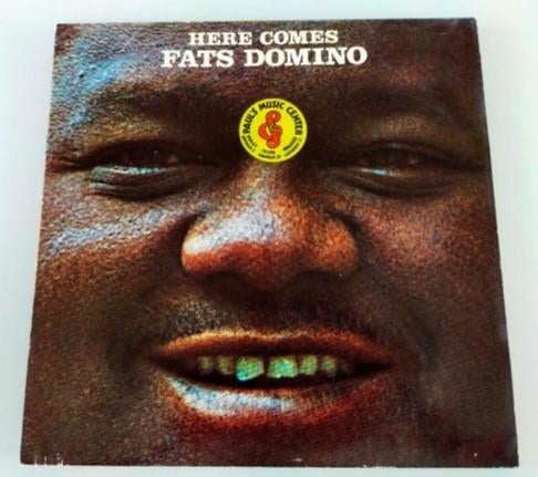 Vinyl LP Here comes Fats Domino Piano blues rock jazz pop, Ophalen of Verzenden, 12 inch, Jazz