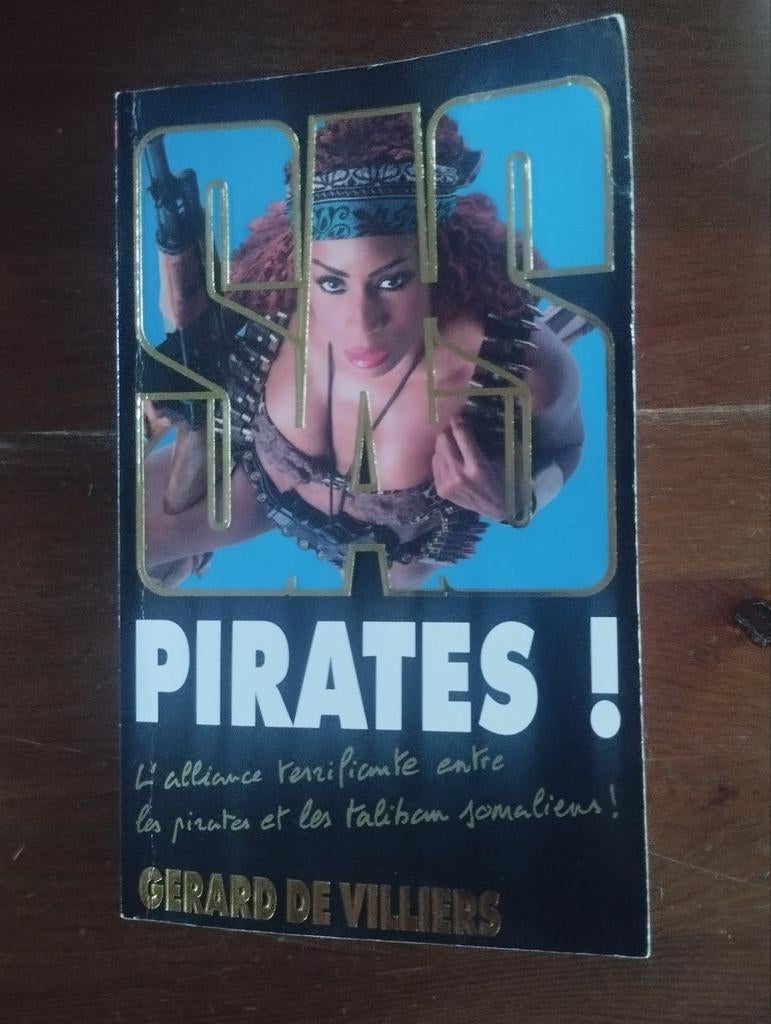 SAS Gérard de Villiers Pirates, Livres, Enlèvement ou Envoi