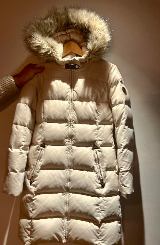 Lauren Ralph Lauren donsjas - winterwit XS, Ophalen of Verzenden, Zo goed als nieuw, Maat 34 (XS) of kleiner