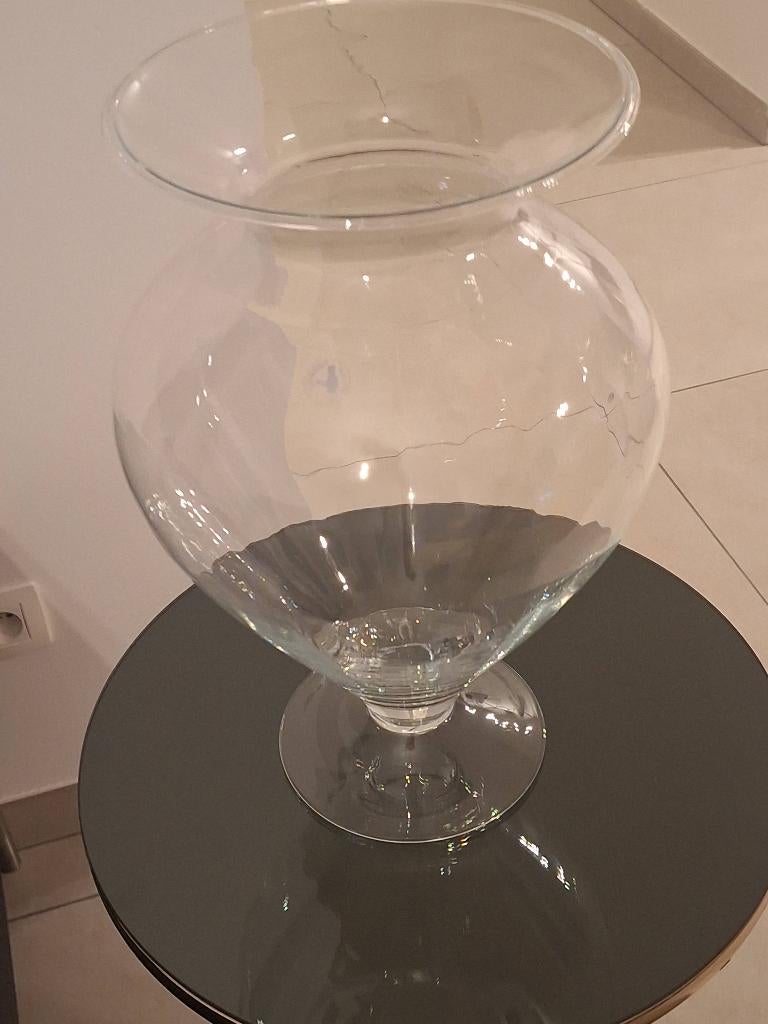 Superbe vase en verre, Enlèvement, Comme neuf, Verre