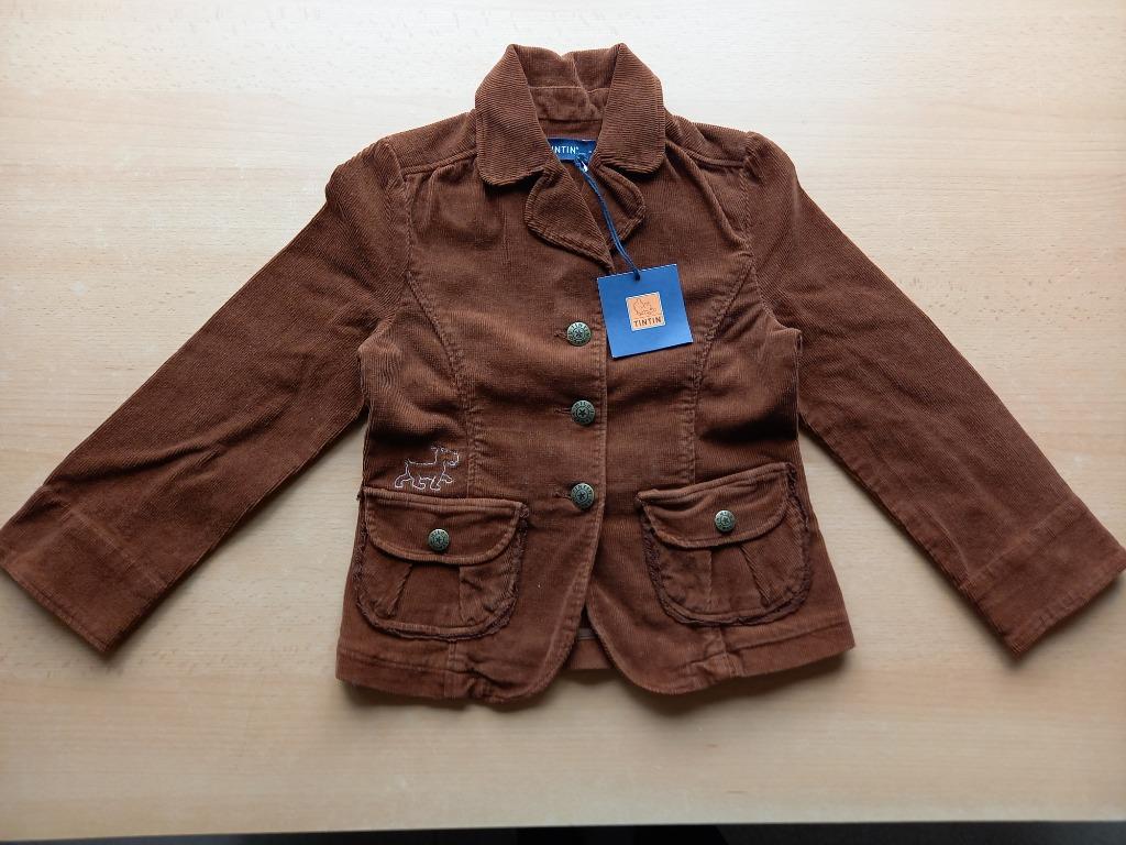 NOUVEAU Veste Tintin/Tintin pour fille taille 110, Enfants & Bébés, Neuf, Enlèvement ou Envoi, TINTIN., Fille