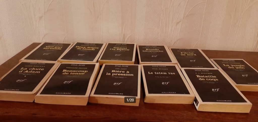 Lot de 11 livres policiers en français, Enlèvement ou Envoi, Comme neuf