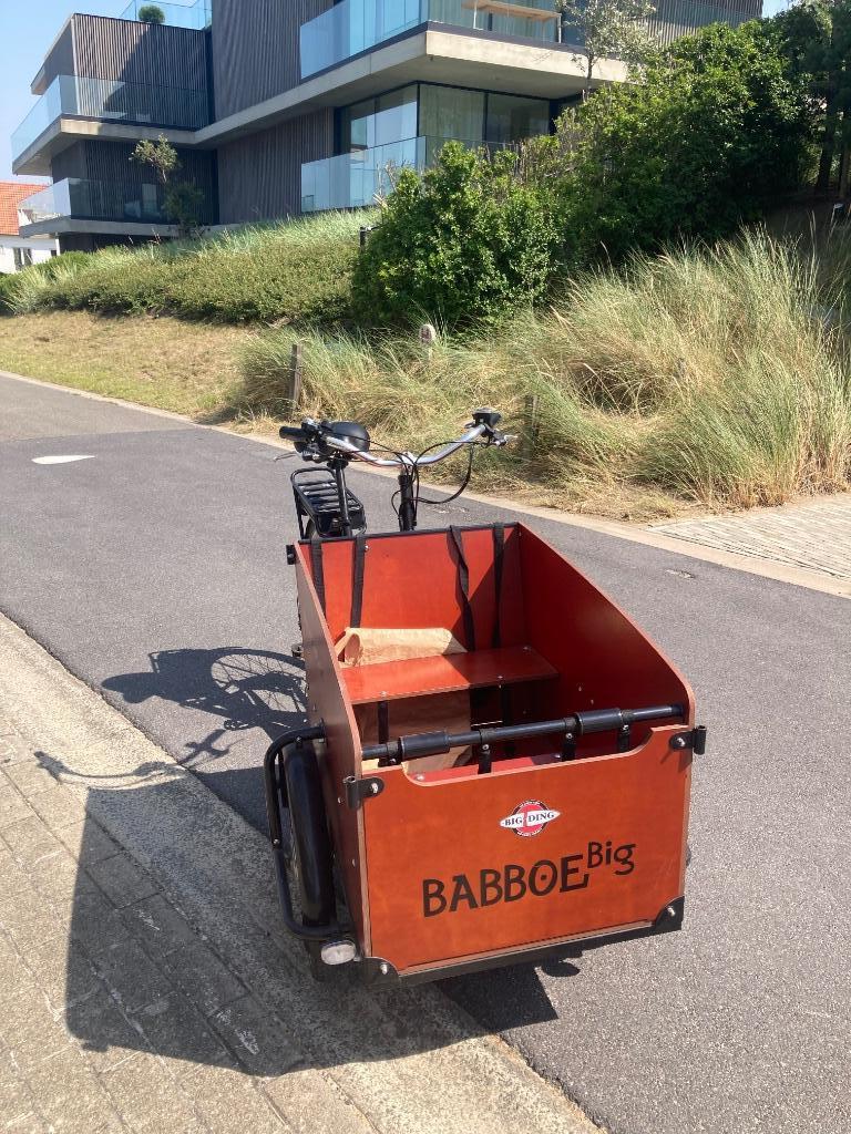 Big Babboe Bakfiets, Fietsen en Brommers, 4 kinderen of meer, Gebruikt, Elektrisch, Ophalen