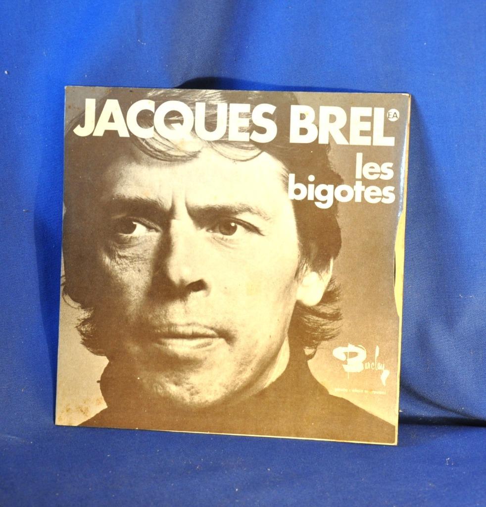 vinyl 45 tour vintage jacques brel (x2064), Ophalen of Verzenden, Gebruikt