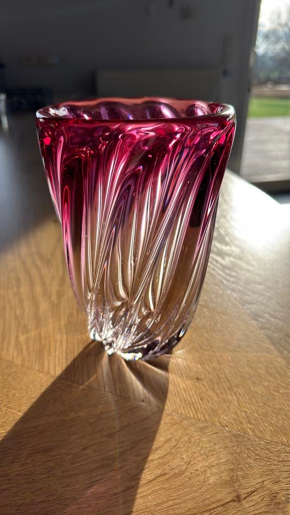 Vase Cristal Val Saint Lambert., Ophalen