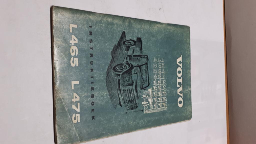 Vintage handleiding Volvo vrachtw.L465 L475 van 1964  1964, Ophalen