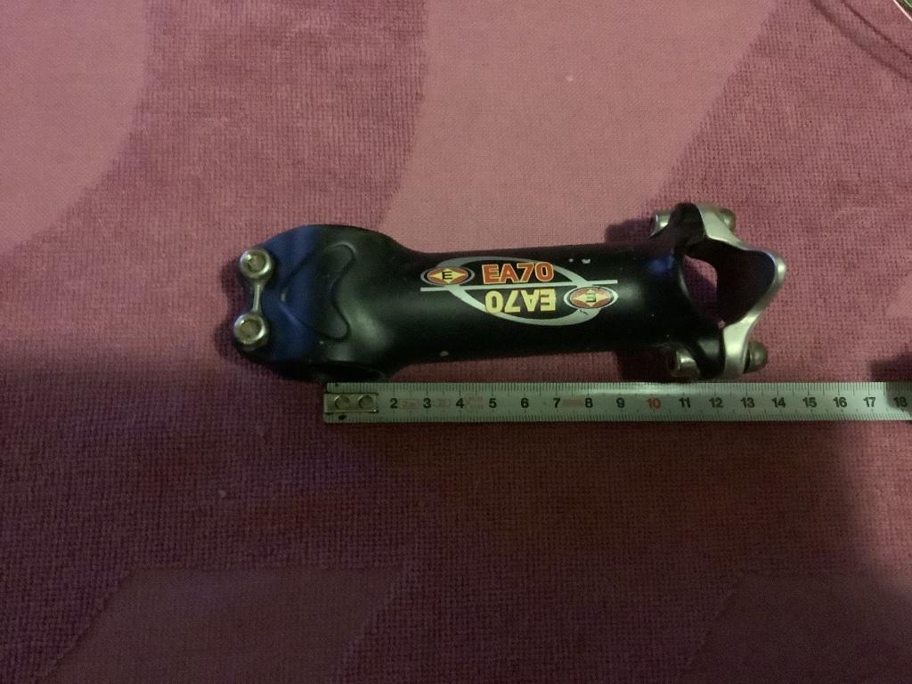 Vintage Easton EA70 stuurpen 120 mm 31,8, Fietsen en Brommers, Ophalen of Verzenden, Gebruikt, Stuur, Easton