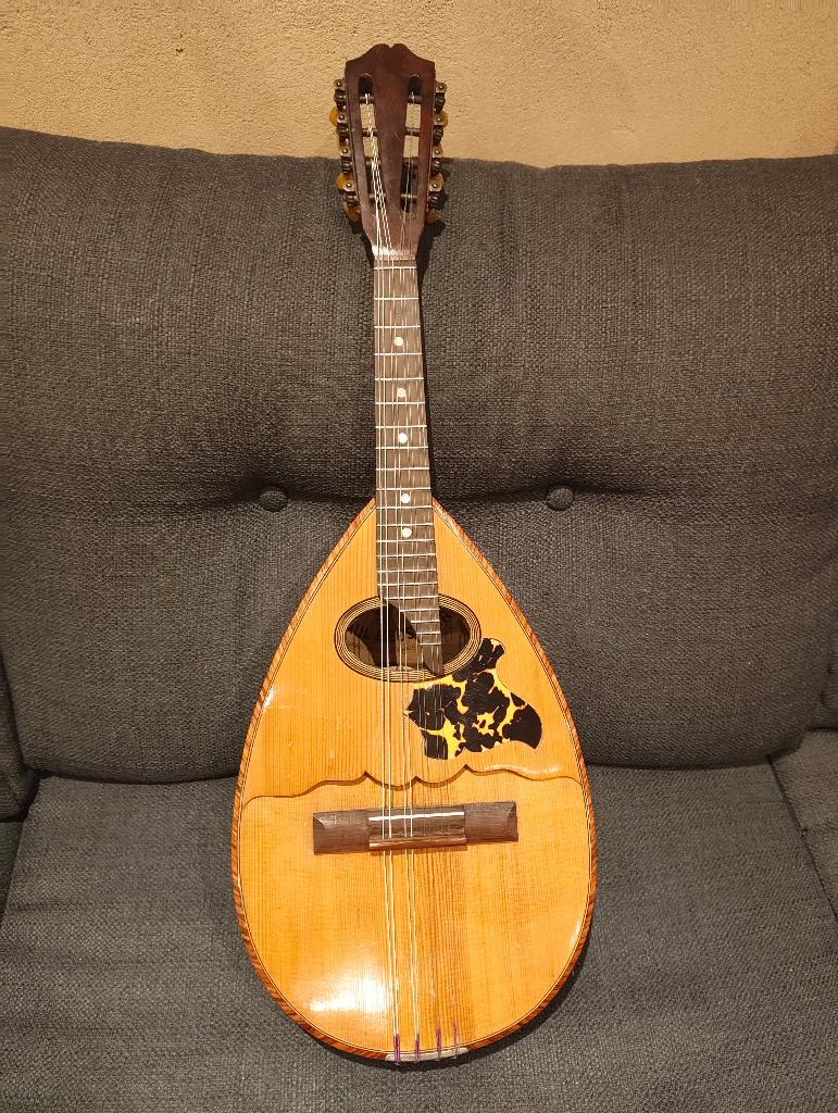 Mandoline voor twee tafels, type Gelas, Muziek en Instrumenten, Snaarinstrumenten | Mandolines, Gebruikt, Ophalen of Verzenden