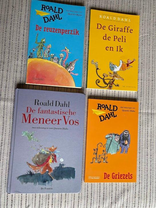 4 boeken Roald Dahl, Enlèvement ou Envoi