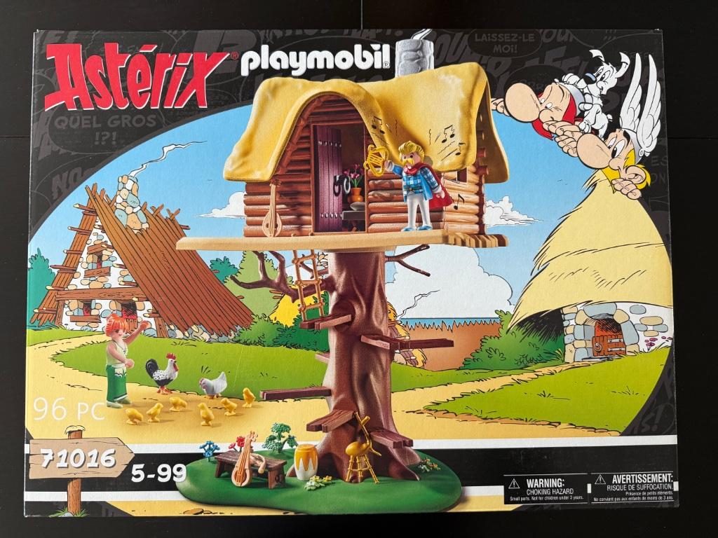 Playmobil - Asterix - Kakofonix met boomhut - 71016, Enlèvement, Neuf, Ensemble complet