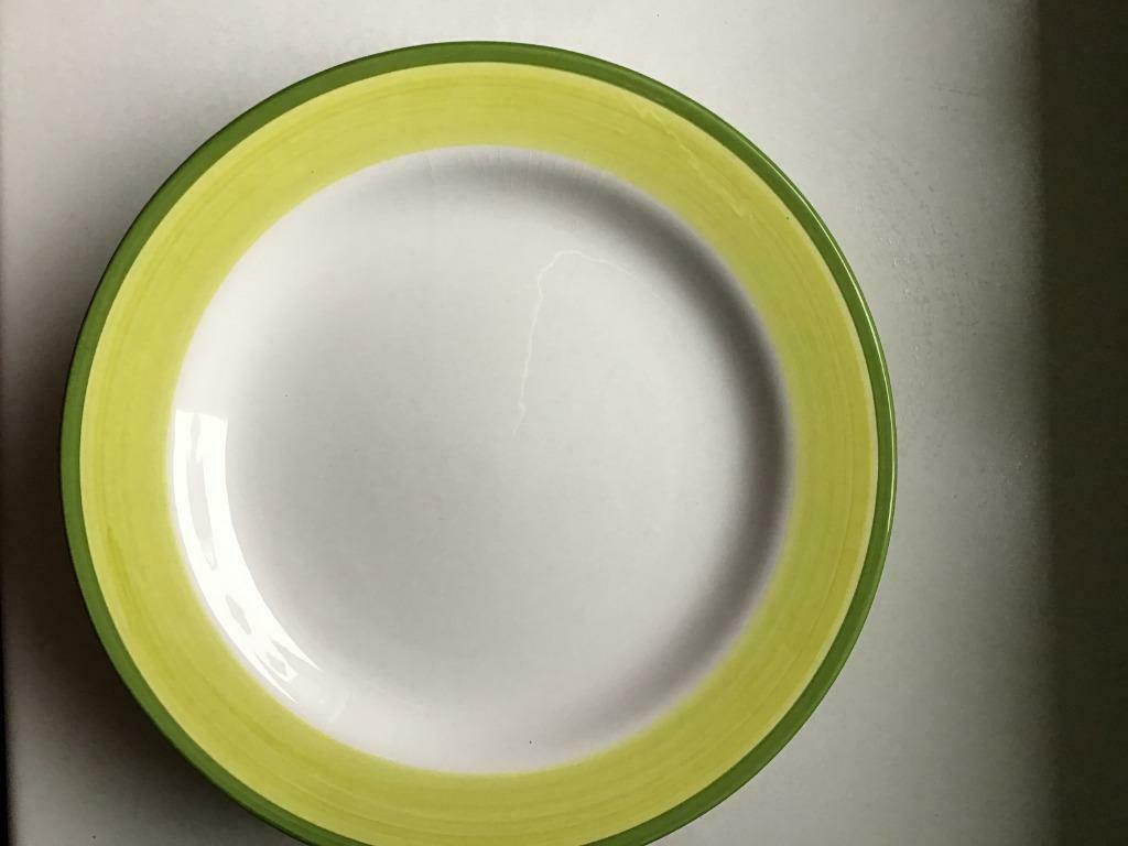 5 heel grote borden handgeschilderd, Ophalen of Verzenden, Gebruikt, Bord(en)