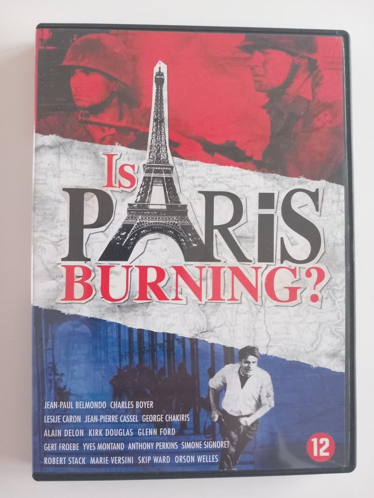 Dvd Is Paris burning (Oorlogsfilm) AANRADER, Cd's en Dvd's, Dvd's | Actie, Ophalen of Verzenden, Zo goed als nieuw, Oorlog