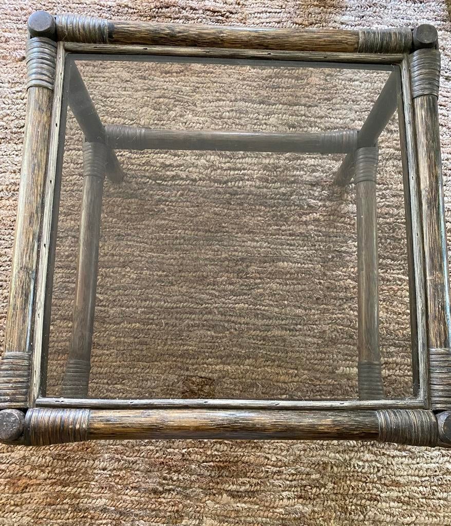 Table en rotin, Maison & Meubles, Tables | Tables d'appoint, Enlèvement ou Envoi, Utilisé