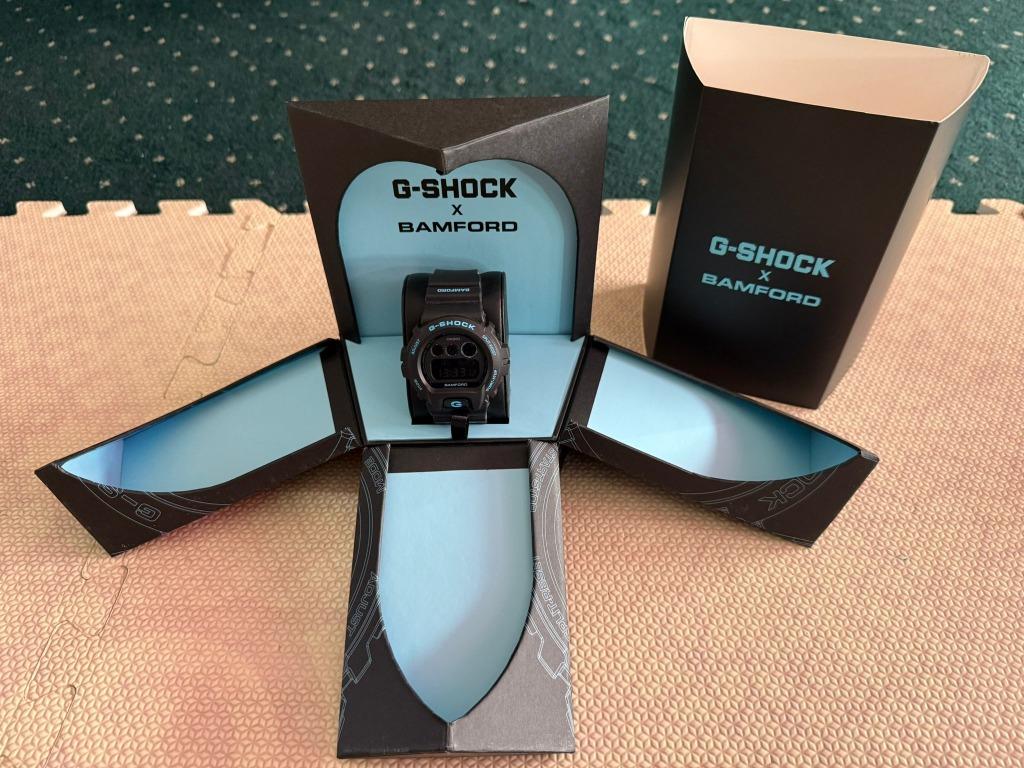 Casio G Shock BAMFORD DW-6900BWD-1ER Édition Limitée Triple, Montre-bracelet, Casio, Enlèvement ou Envoi, Comme neuf