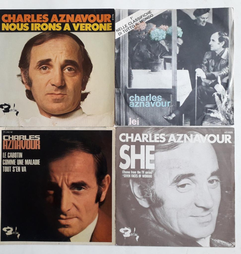 Charles Aznavour, CD & DVD, Vinyles Singles, Enlèvement ou Envoi