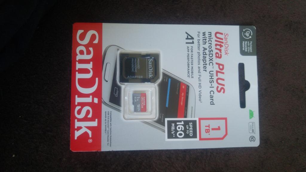 Carte micro sd Sandisk ultra plus 1 tb kaart SD neuve origin, Enlèvement ou Envoi, Neuf, SanDisk, 1 TB