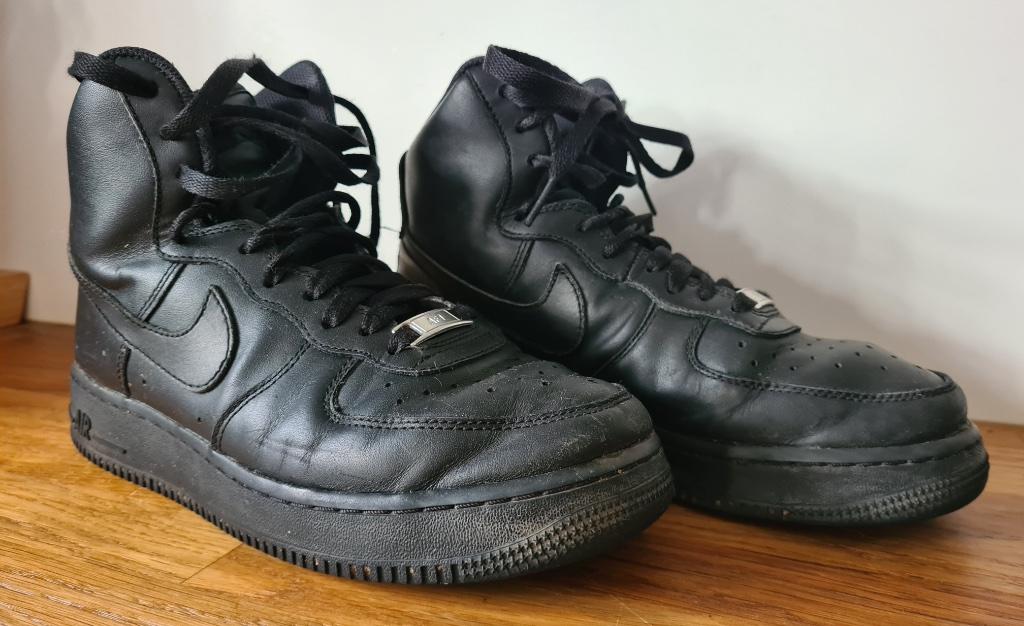 Hoge sneakers 'Nike Air Force 1' (maat: 38,5), Zwart, Nike, Ophalen of Verzenden, Sneakers