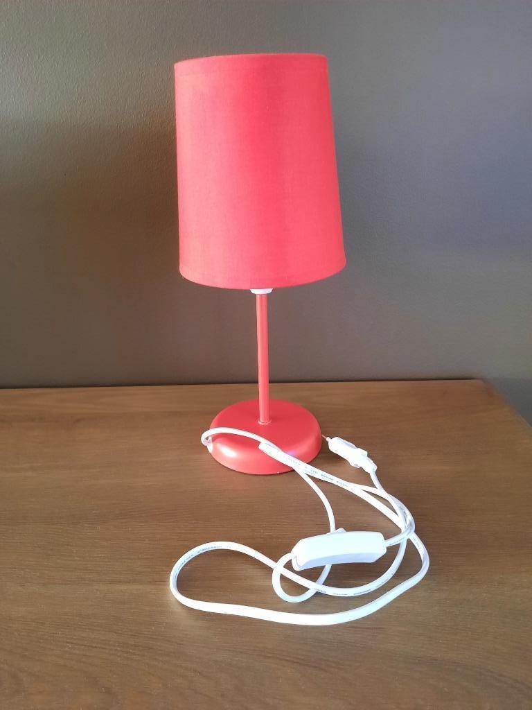 rood nachtlampje, Ophalen of Verzenden, Zo goed als nieuw, Lamp