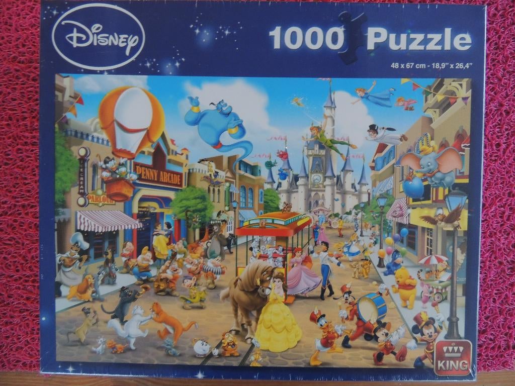 Puzzle 1000 pièces - Disney - La parade, Enlèvement, Puzzle