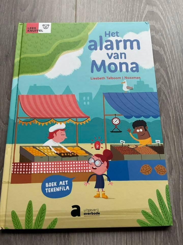 Leesknuffel Het alarm van Mona (Liesbeth Talboom, Nozzman), Boeken, Kinderboeken | Kleuters, Gelezen, 5 of 6 jaar, Fictie algemeen