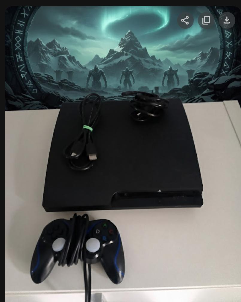 Playstation 3 160gb jailbreak + 8 Jeux, Avec 1 manette, 320 GB, Enlèvement, Utilisé