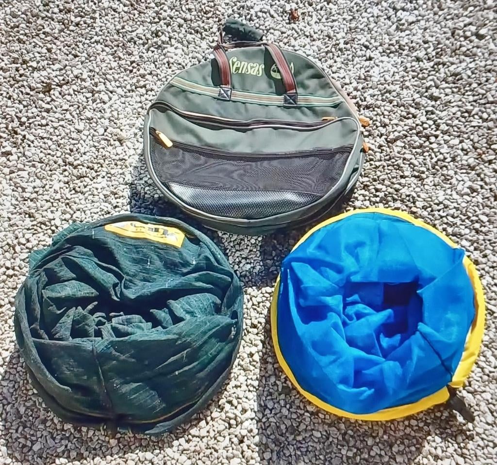 Leefnetten en leefnettas, Ophalen, Nieuw, Net of Fuik