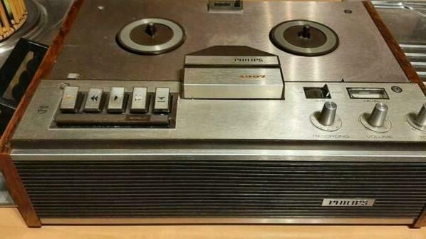Retro Bandrecorder Philips, Antiek en Kunst, Ophalen of Verzenden