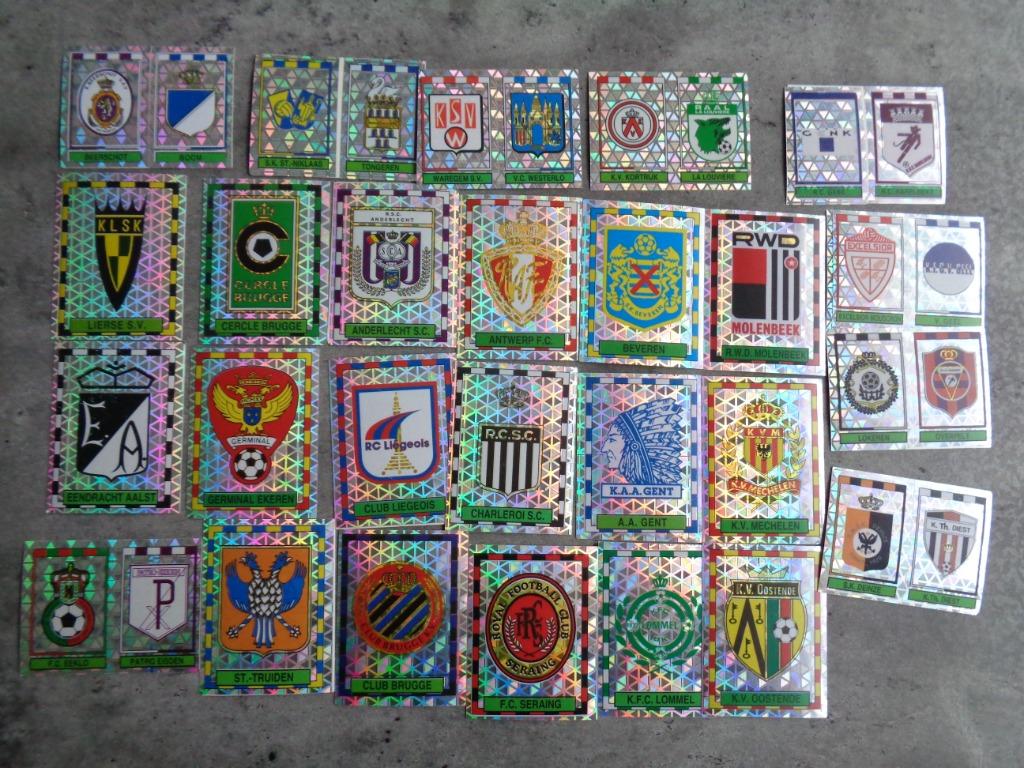 AUTOCOLLANTS DE FOOTBALL PANINI, 95 PHOTOS, 26 EMBLÈMES, Envoi