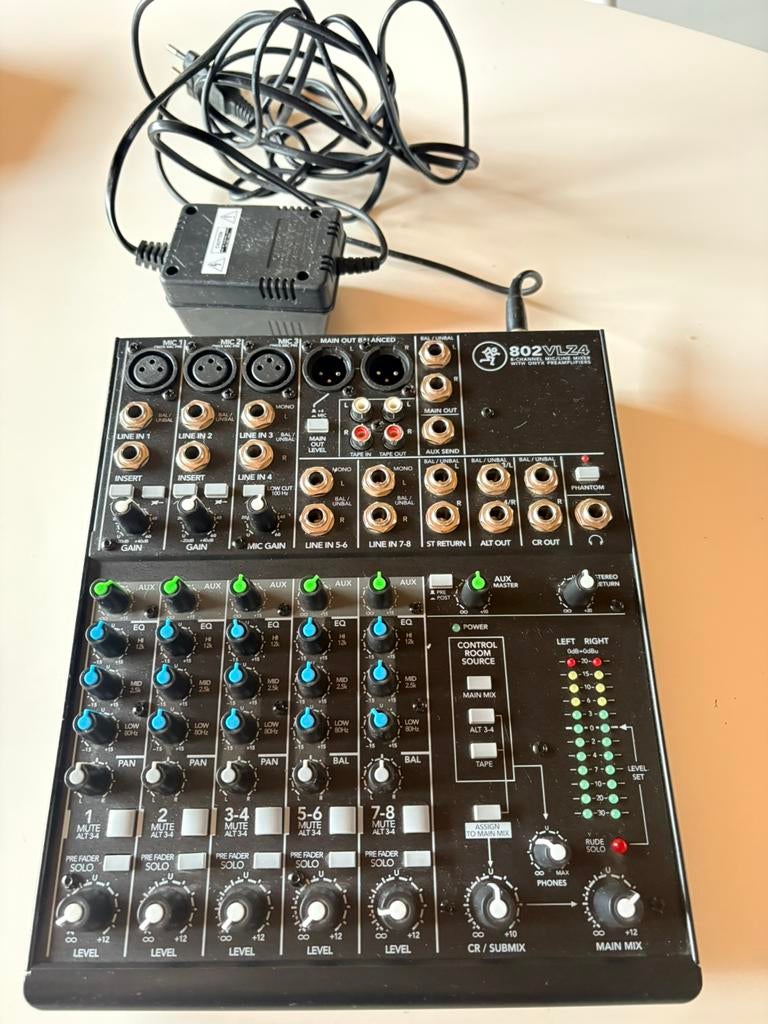 Mackie 802VLZ4 mixer, Ophalen, Zo goed als nieuw