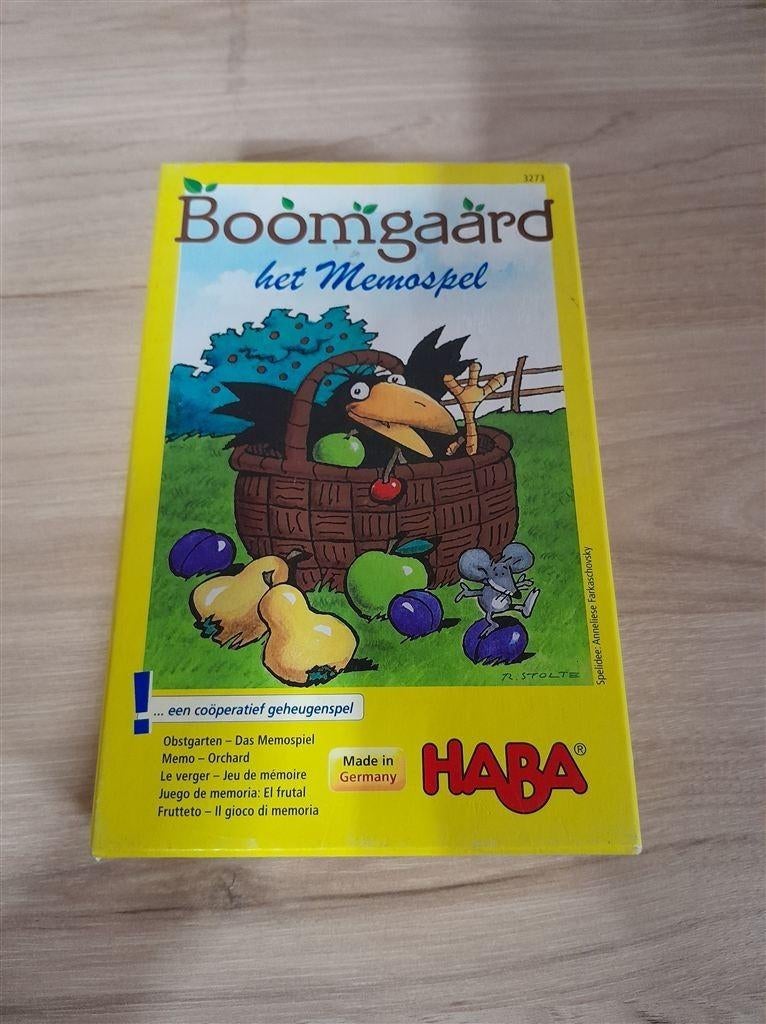Boomgaard het memospel - haba - s3907, Verzenden, Zo goed als nieuw