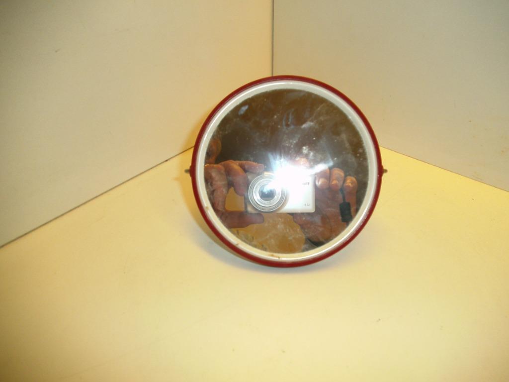 Miroir de maquillage sur pied double face, Maison & Meubles, Enlèvement ou Envoi, Comme neuf, Rond