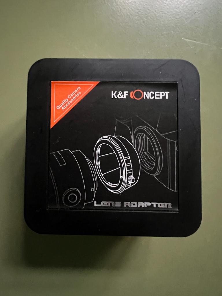 K&F CONCEPT Objectif EOS EF/EFS pour FujiFX, Enlèvement, Comme neuf, Canon