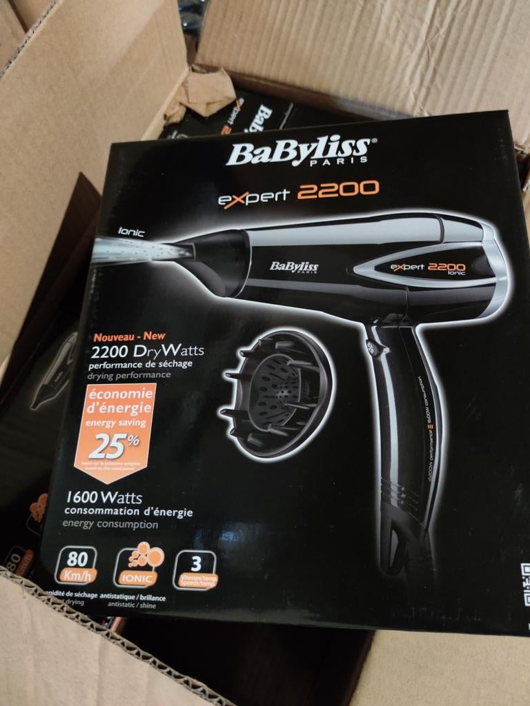 Haardroger NIEUWE! BaByliss expert 2200 Ionic, Elektronische apparatuur, Ophalen of Verzenden