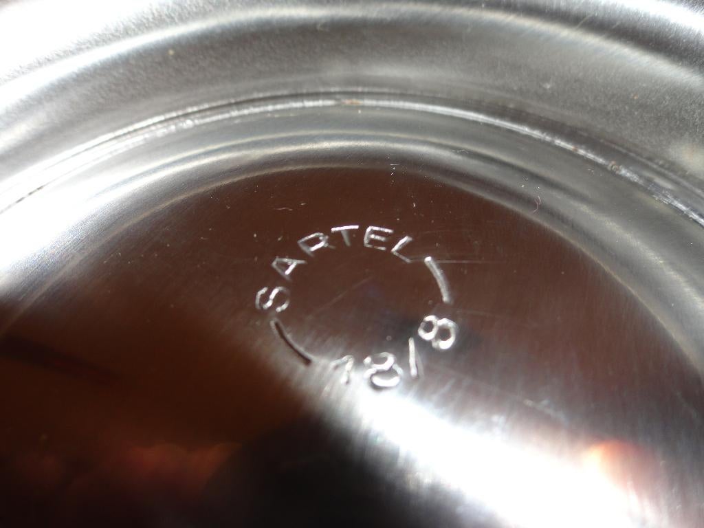 Soupière en inox SARTEL, Enlèvement, Comme neuf, Inox