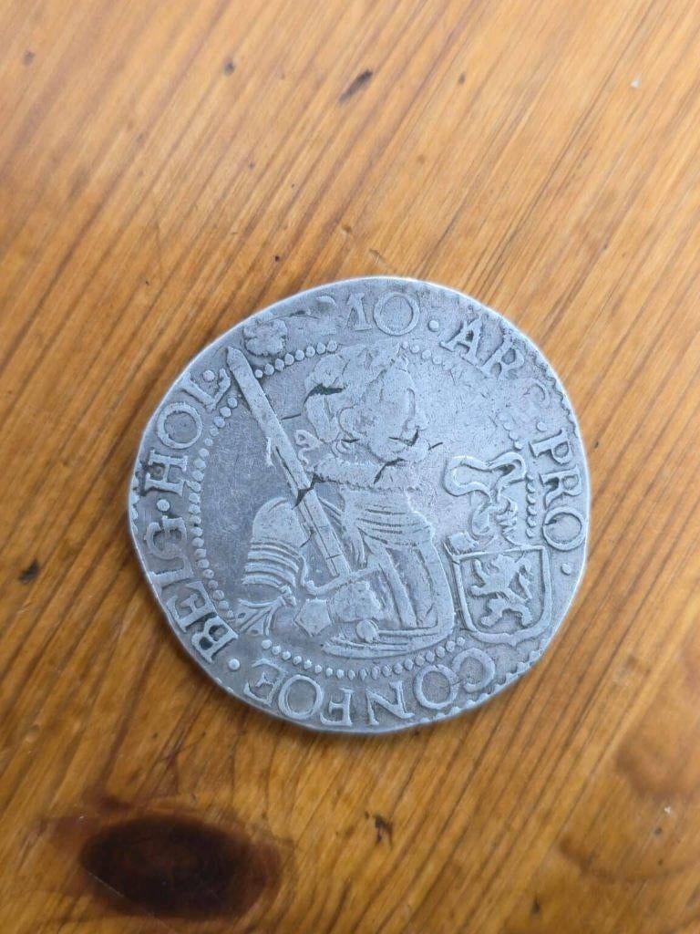 monnaie Pays-Bas, Rijksdaalder, argent 28,6 g, 1629, Enlèvement ou Envoi, Argent, Argent