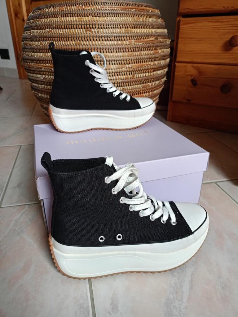 Sneakers hautes, Sneakers et Baskets, Steve Madden, Comme neuf, Noir