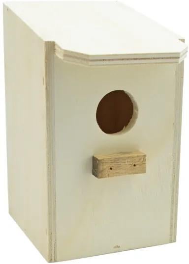 MAISON PERRUCHE TOIT EN PENTE 22 X 14 X 19 CM, Animaux & Accessoires, Oiseaux | Accessoires, Enlèvement