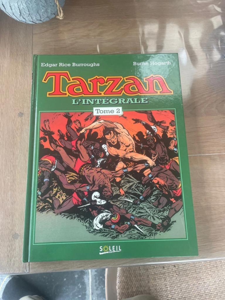 Intégrale tome 2 Tarzan et les chercheurs de diamants Soleil, Enlèvement ou Envoi, Une BD, Utilisé, Burroughs, Edgar Rice