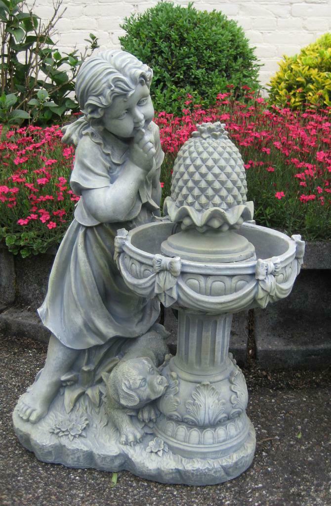 Water Ornament polyester Fontein, Tuin en Terras, Tuinbeelden, Ophalen of Verzenden, Nieuw, Kunststof, Overige typen