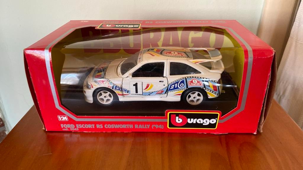 Ford Escort Cosworth - Bruno Thiry, Ophalen of Verzenden, Zo goed als nieuw