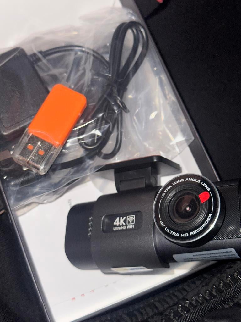 Caméra de tableau de bord 4K Ultra HD, Envoi, Neuf
