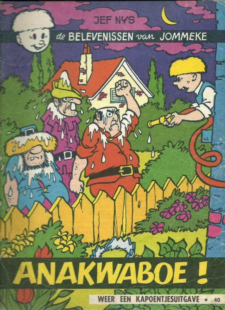 Jommeke : Anakwaboe nr 40 , uit 1969, Boeken, Stripverhalen, Eén stripboek, Ophalen of Verzenden, Gelezen