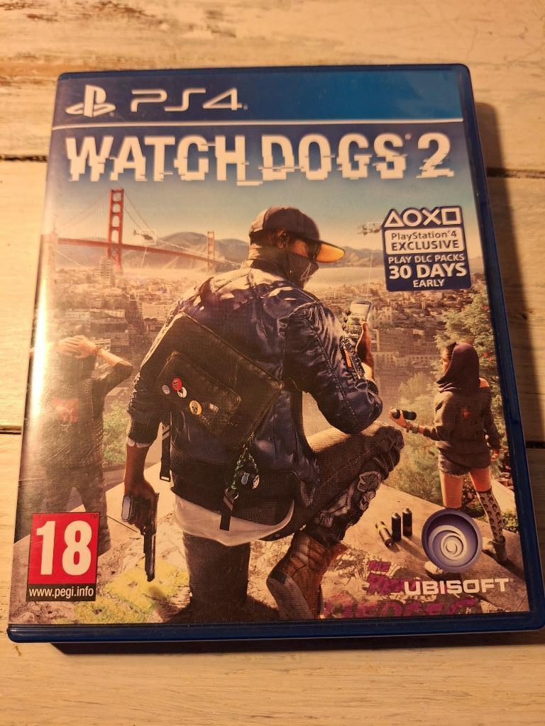 PS4 Watch Dogs 2-spel, Games en Spelcomputers, Ophalen, Zo goed als nieuw