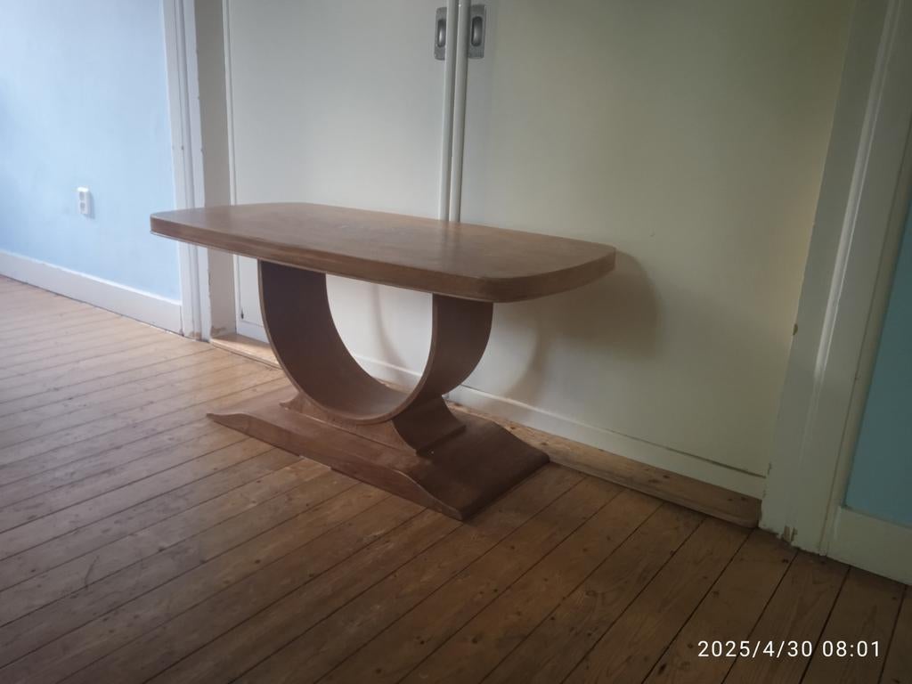 Table basse Art Déco table basse table d'assise vintage rétr, Enlèvement