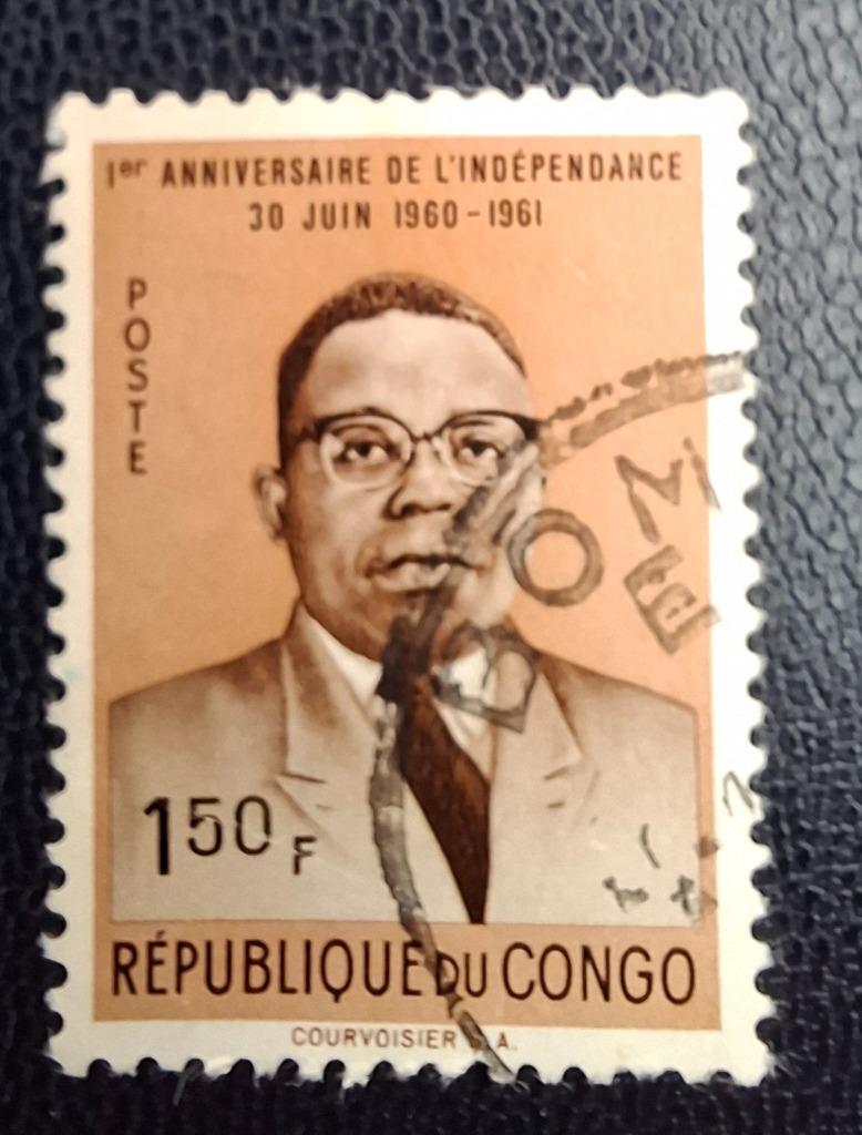 Timbre OBP 435 de la République du Congo, Enlèvement ou Envoi, Affranchi